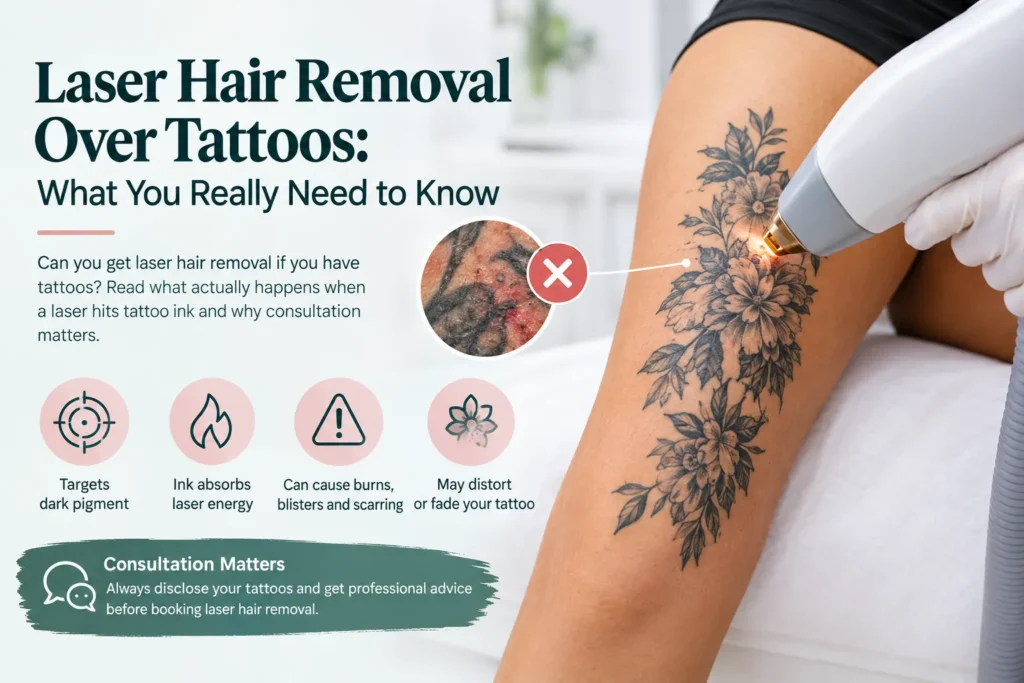 Laser Hair Removal Over Tattoos: What You Really Need to Know