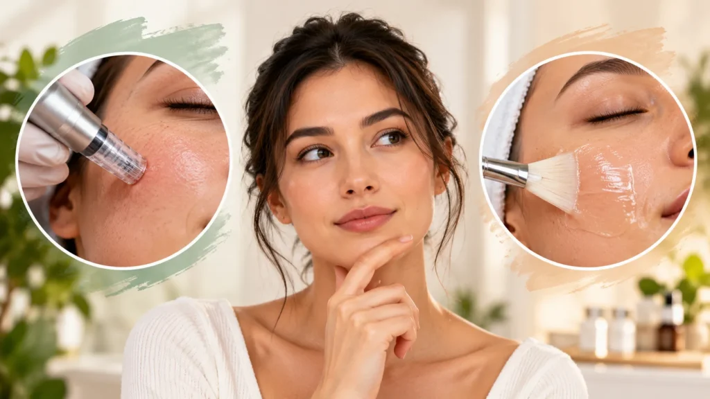 Microneedling vs Chemical Peel: Which Treatment Is Right for Your Skin? 